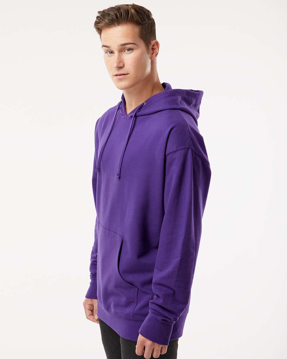 Midweight Hooded Pullover Sweatshirt